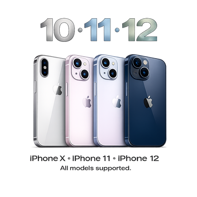 iPhone 10,11,12